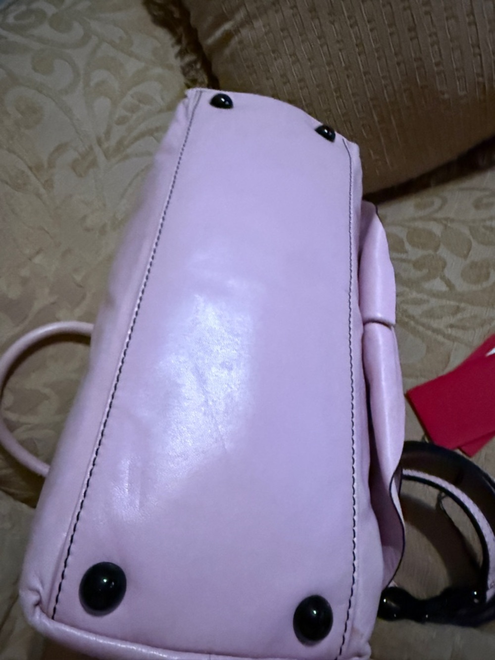 Valentino Petale Rose Dome Satchel preowned - Picture 8 of 16